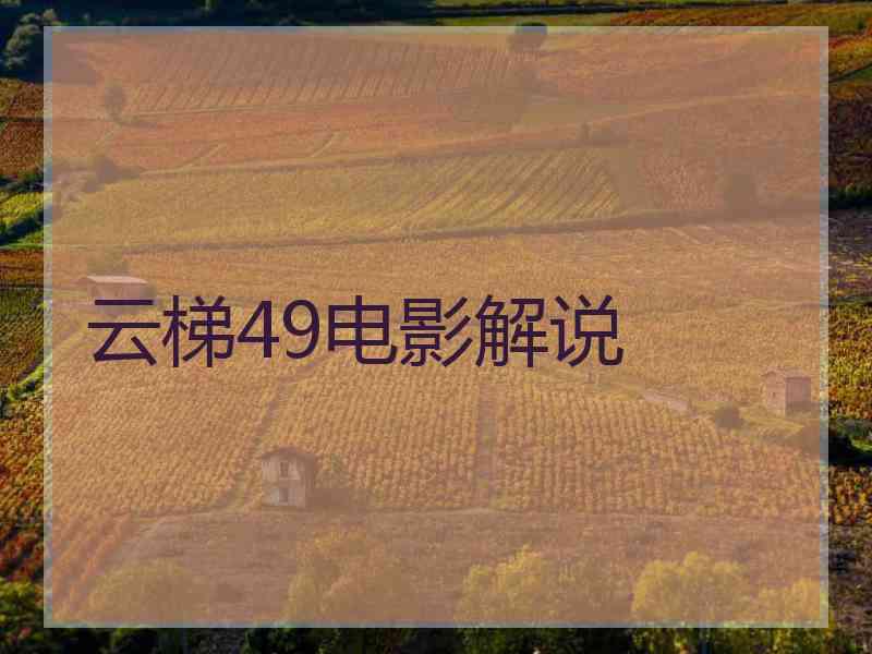 云梯49电影解说