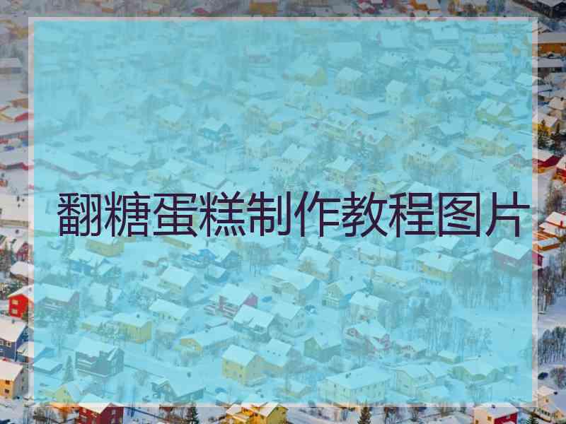 翻糖蛋糕制作教程图片