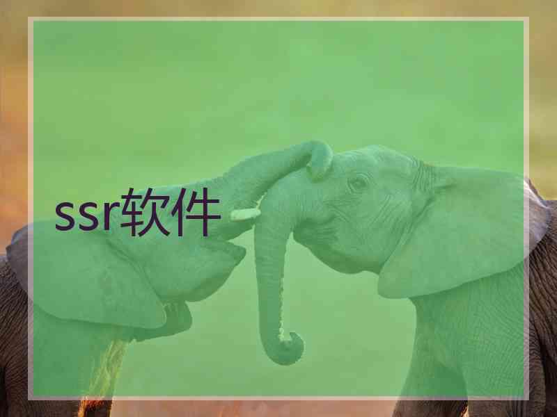 ssr软件