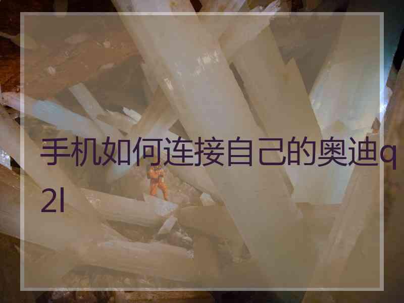 手机如何连接自己的奥迪q2l