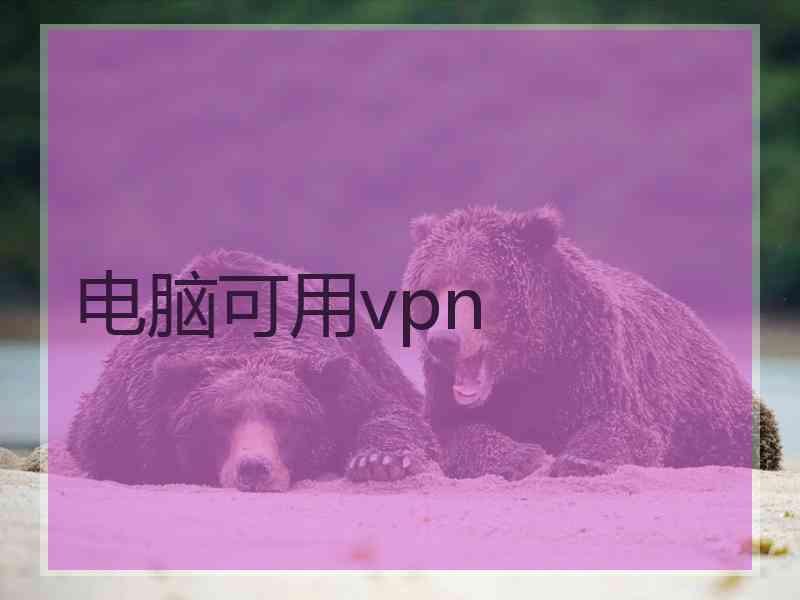 电脑可用vpn