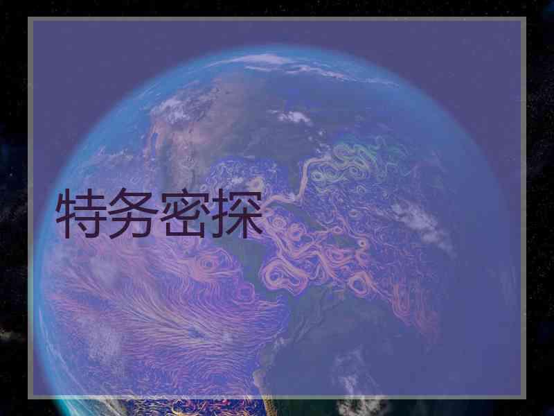 特务密探