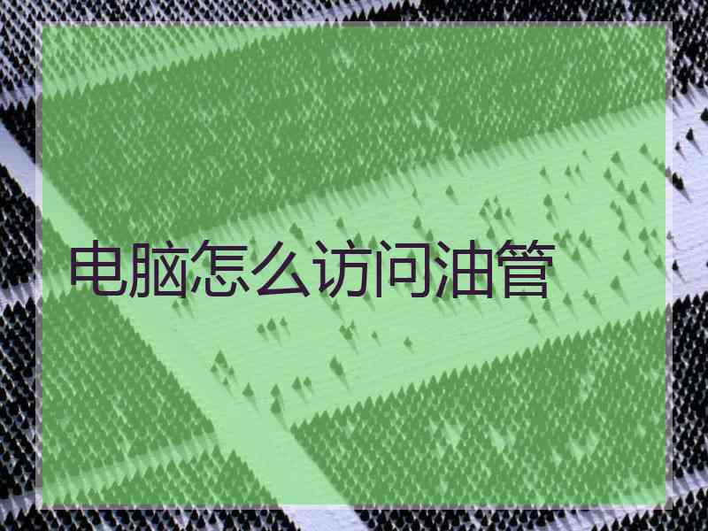 电脑怎么访问油管