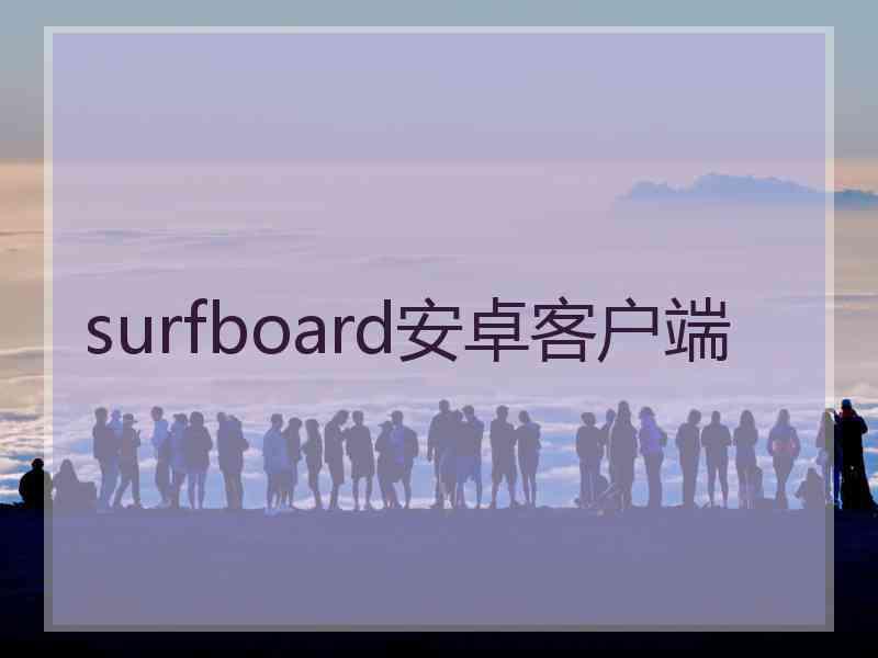 surfboard安卓客户端