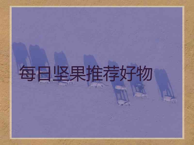 每日坚果推荐好物