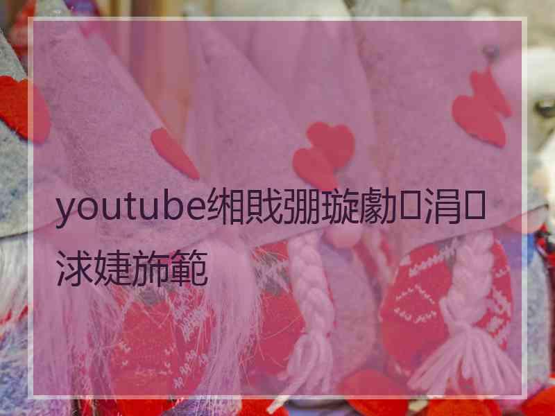 youtube缃戝弸璇勮涓浗婕斾範