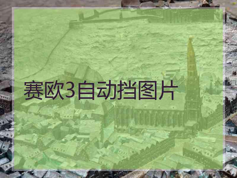 赛欧3自动挡图片