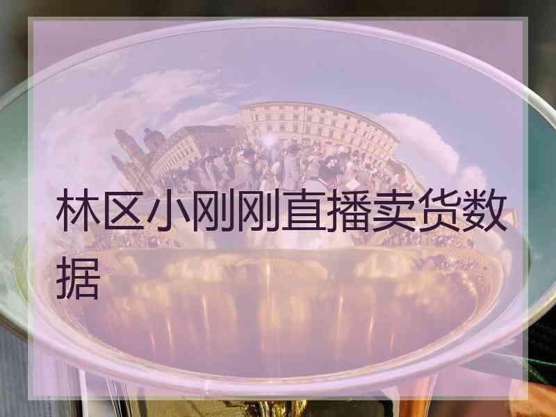 林区小刚刚直播卖货数据