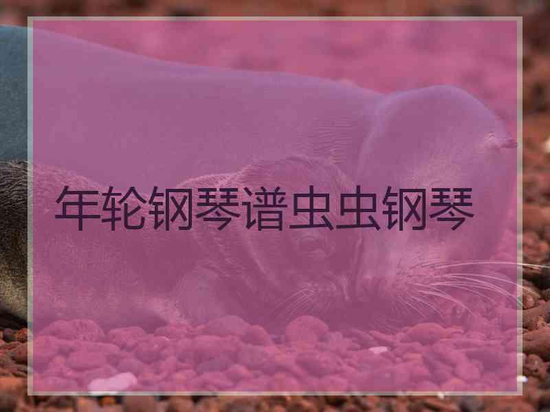年轮钢琴谱虫虫钢琴