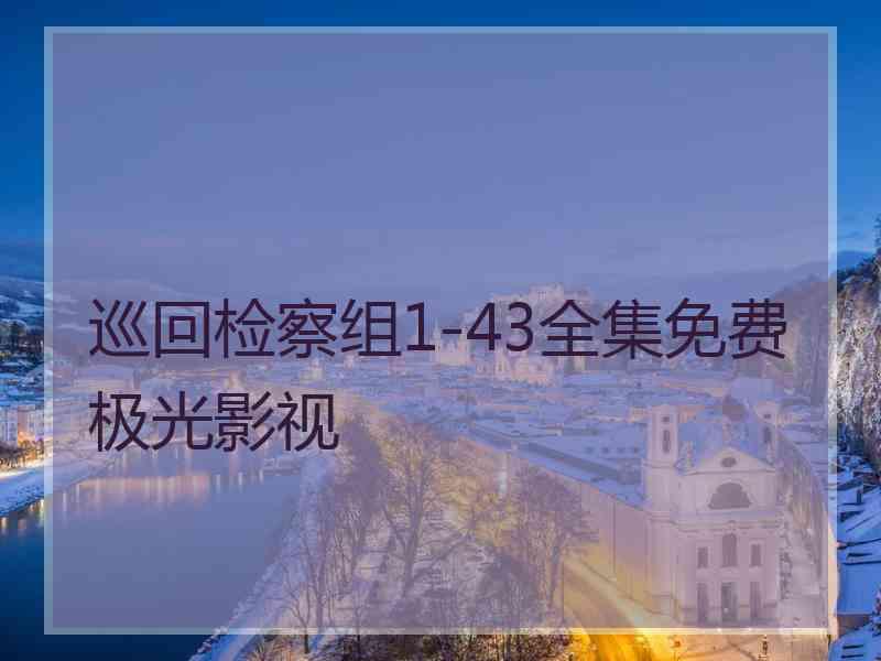 巡回检察组1-43全集免费极光影视