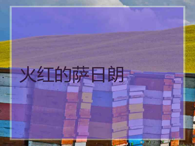 火红的萨日朗