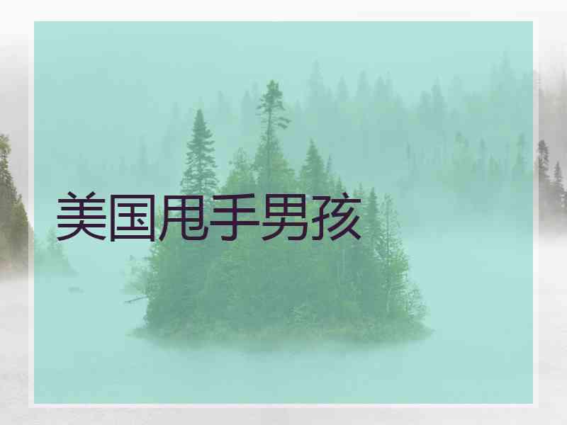 美国甩手男孩