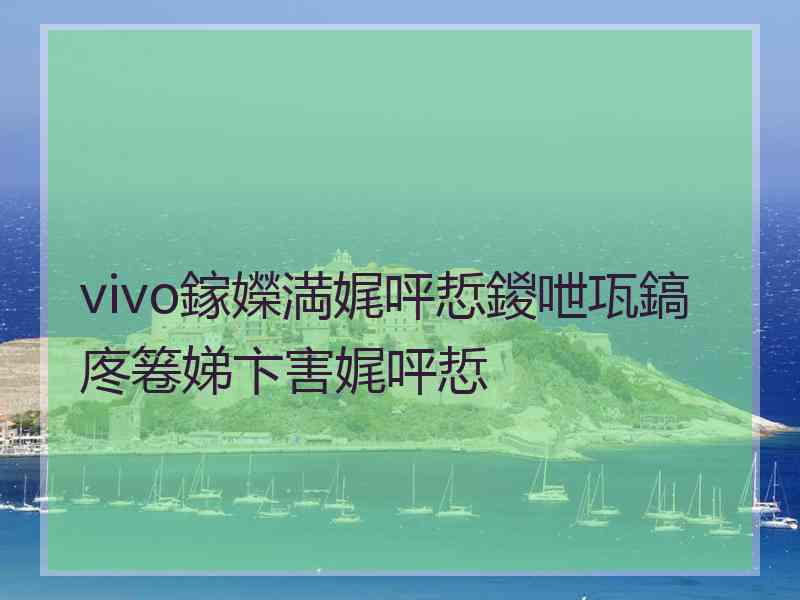 vivo鎵嬫満娓呯悊鍐呭瓨鎬庝箞娣卞害娓呯悊