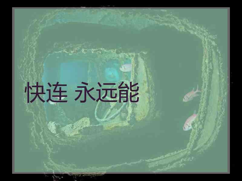 快连 永远能