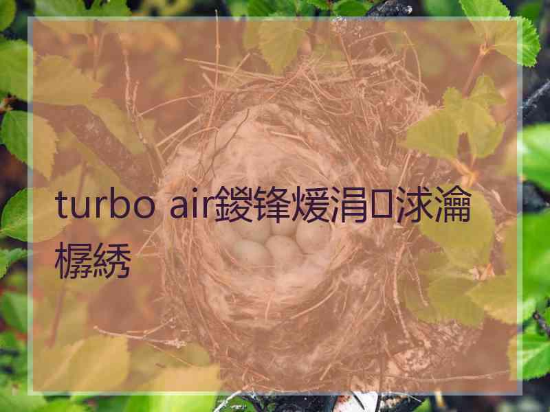 turbo air鍐锋煖涓浗瀹樼綉