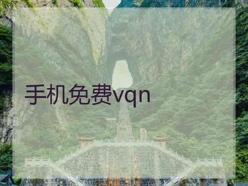 手机免费vqn