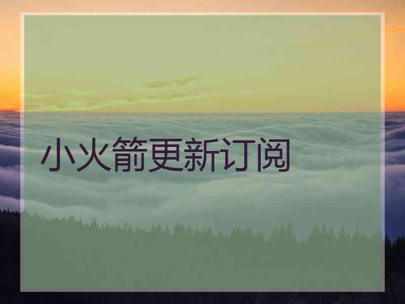 小火箭更新订阅