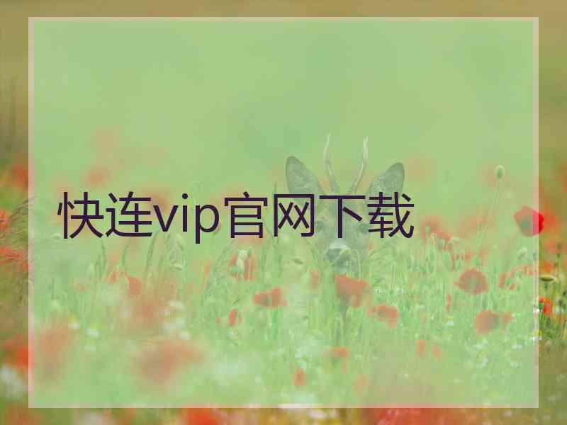 快连vip官网下载
