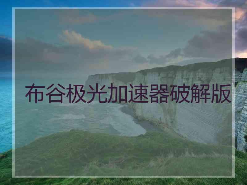 布谷极光加速器破解版