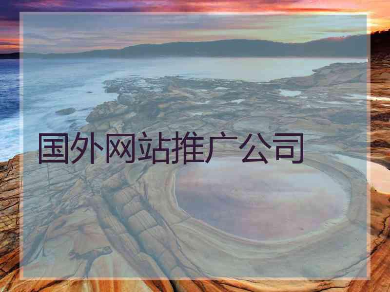 国外网站推广公司