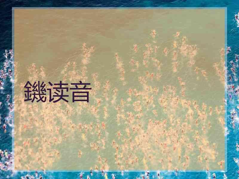 鐖读音