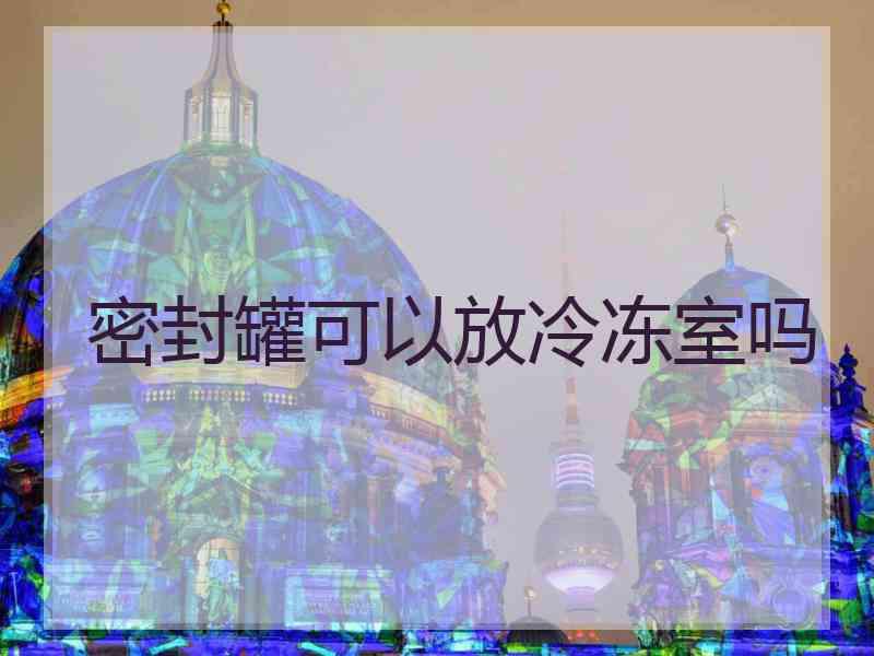 密封罐可以放冷冻室吗