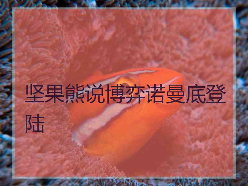 坚果熊说博弈诺曼底登陆