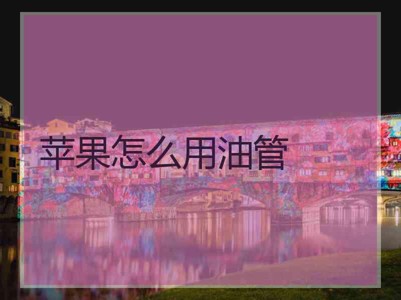 苹果怎么用油管
