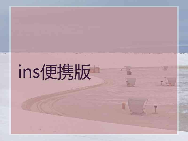 ins便携版