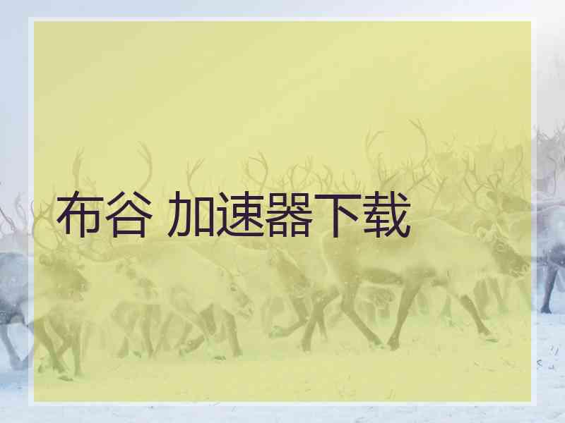 布谷 加速器下载