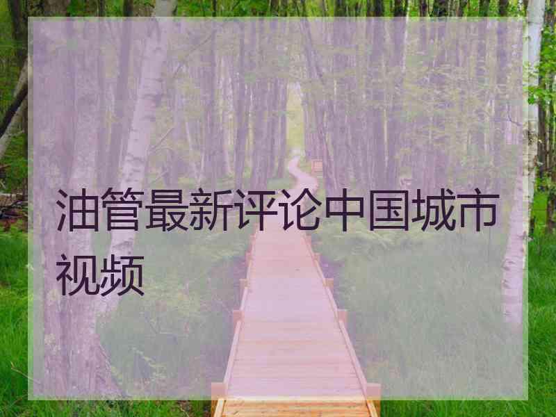 油管最新评论中国城市视频