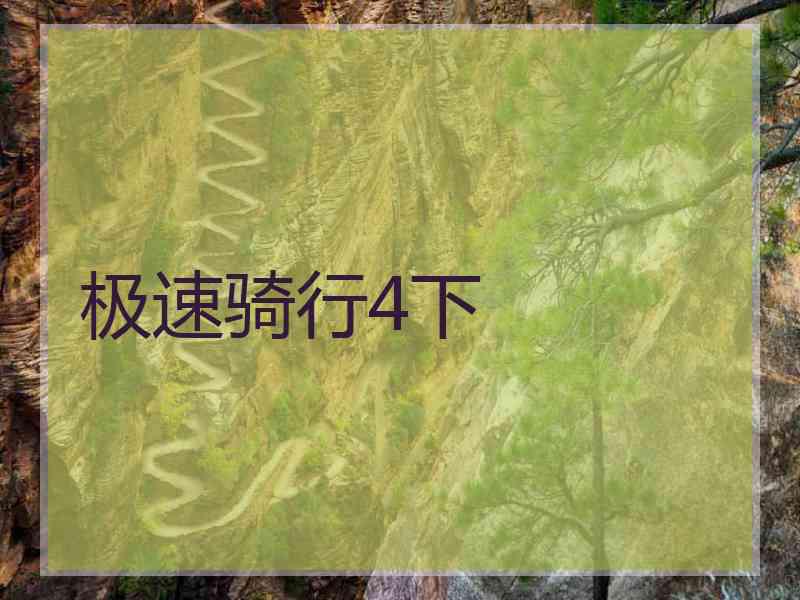极速骑行4下