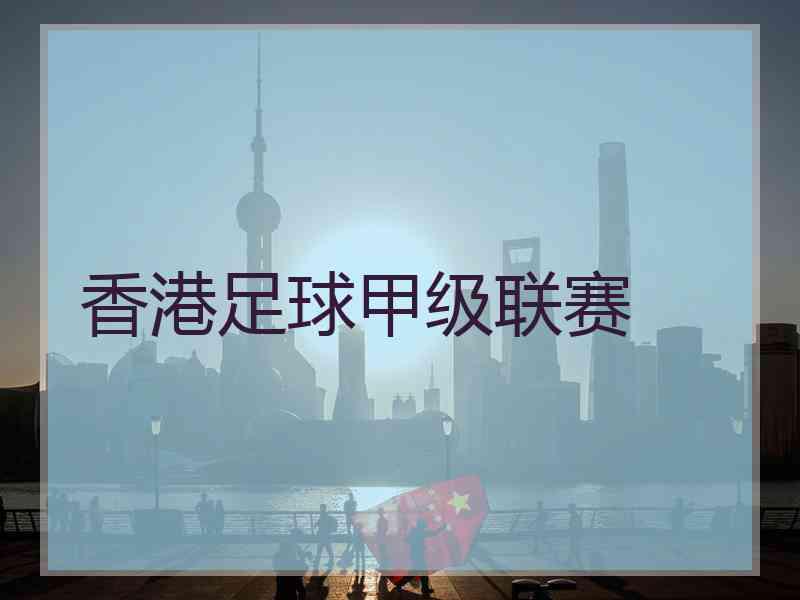 香港足球甲级联赛