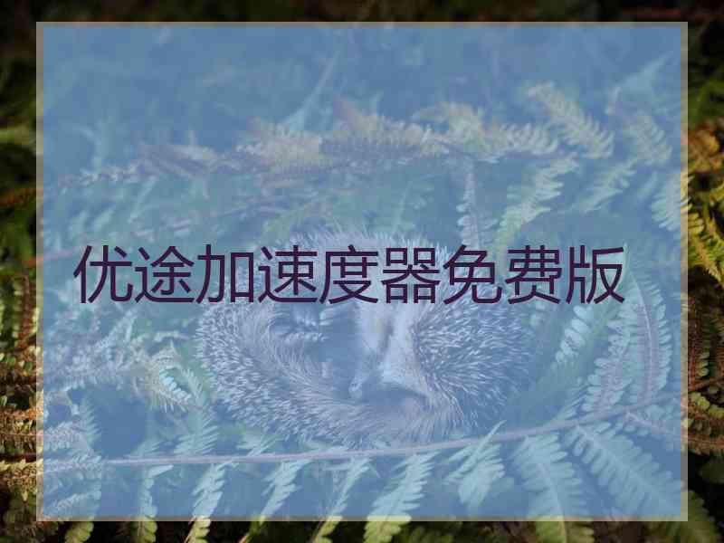 优途加速度器免费版