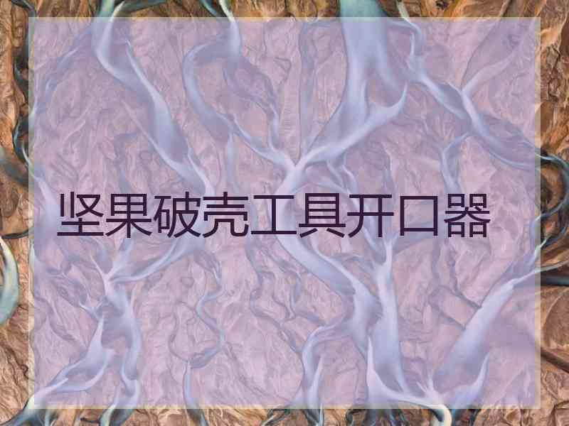 坚果破壳工具开口器
