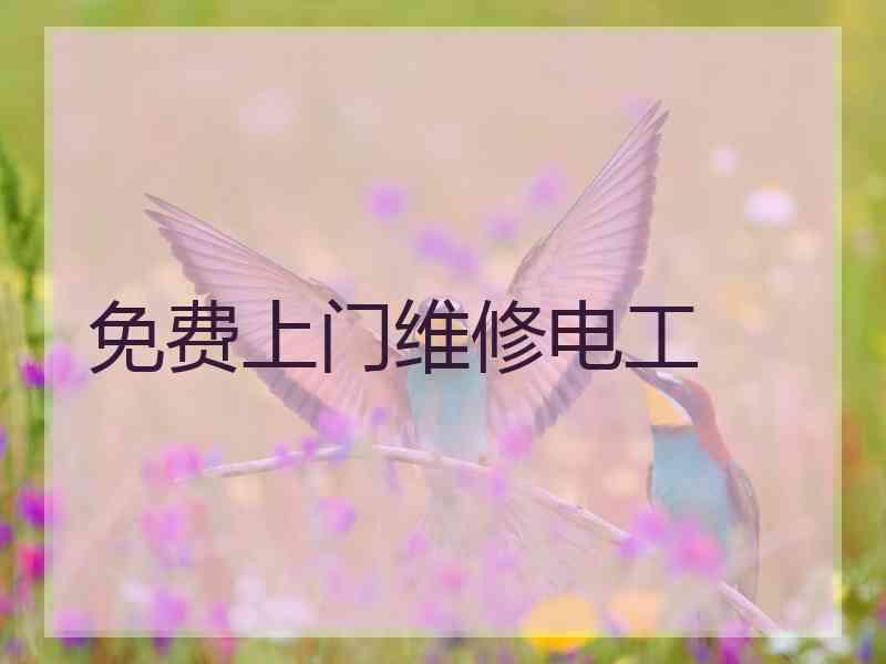 免费上门维修电工