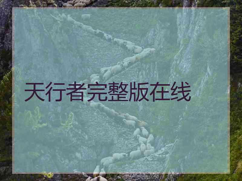 天行者完整版在线