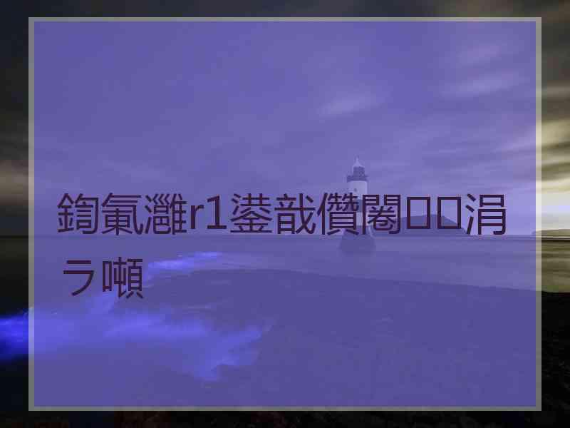 鍧氭灉r1鍙戠儹闂涓ラ噸