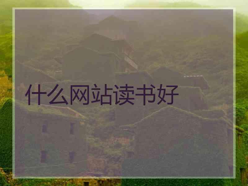 什么网站读书好