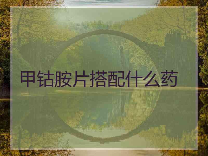 甲钴胺片搭配什么药