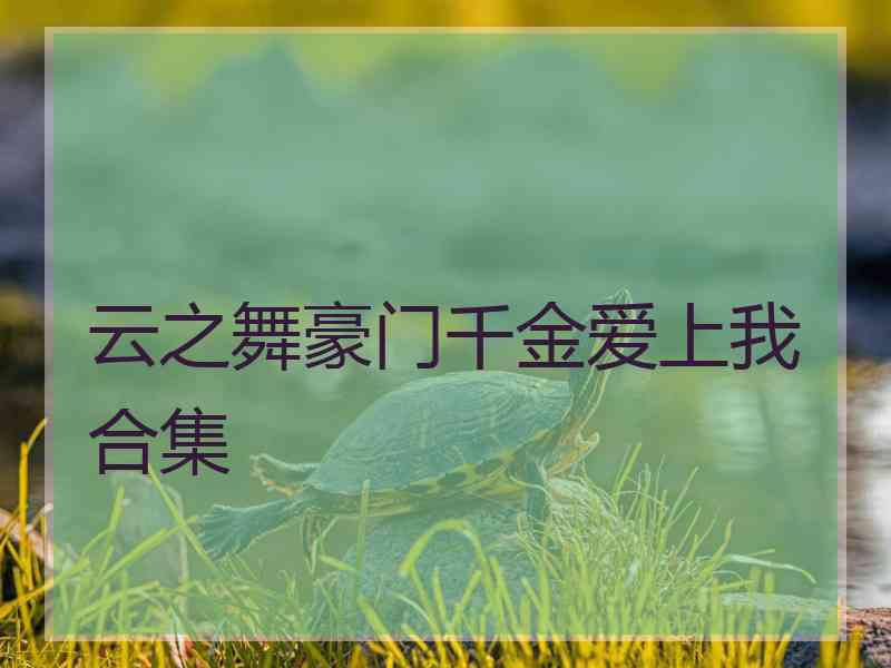 云之舞豪门千金爱上我合集
