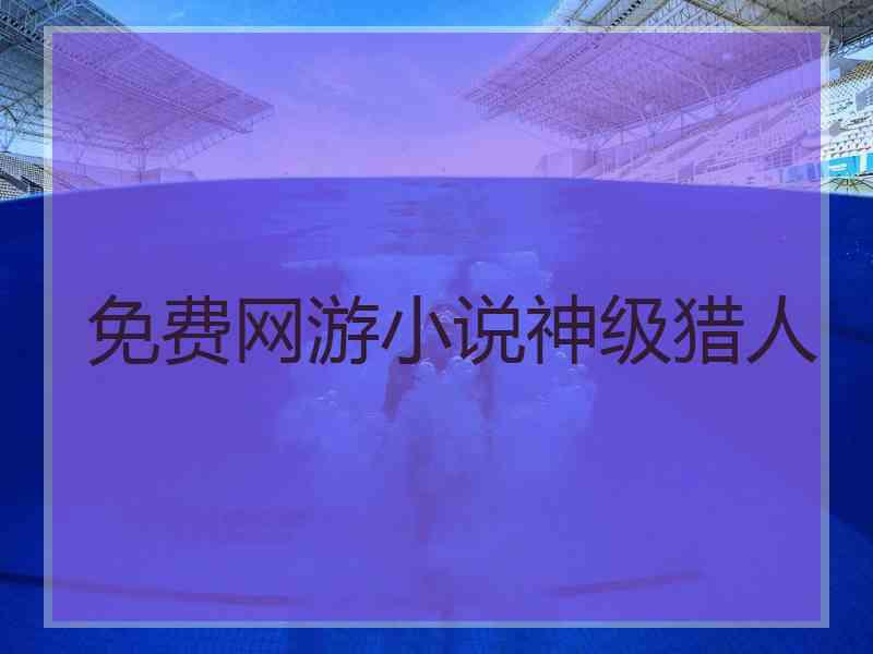 免费网游小说神级猎人