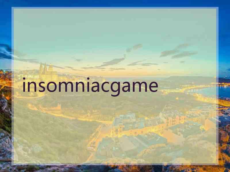 insomniacgame