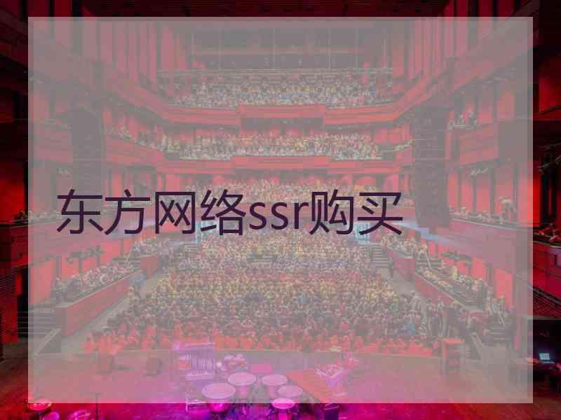 东方网络ssr购买