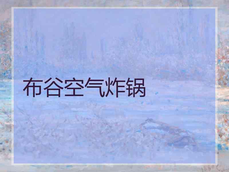 布谷空气炸锅