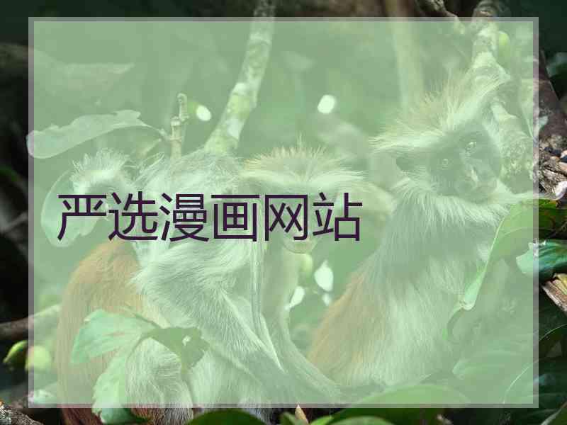 严选漫画网站