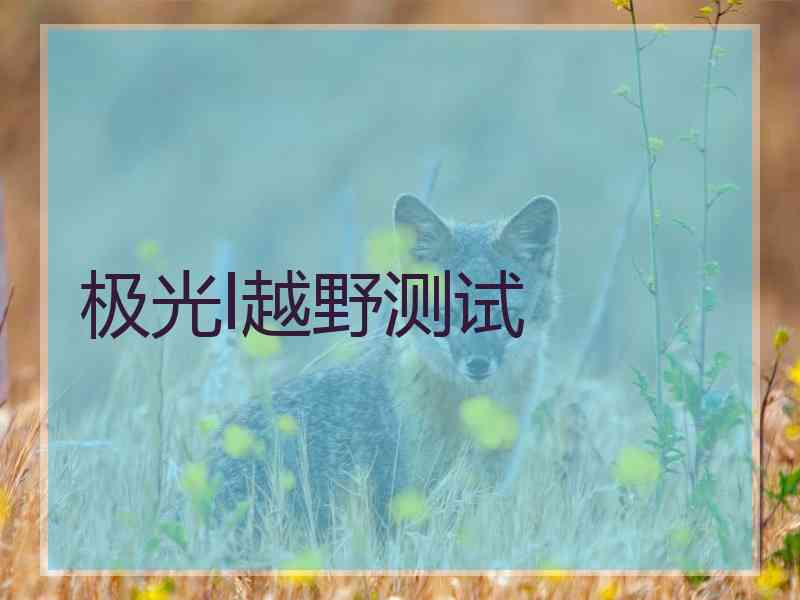 极光l越野测试