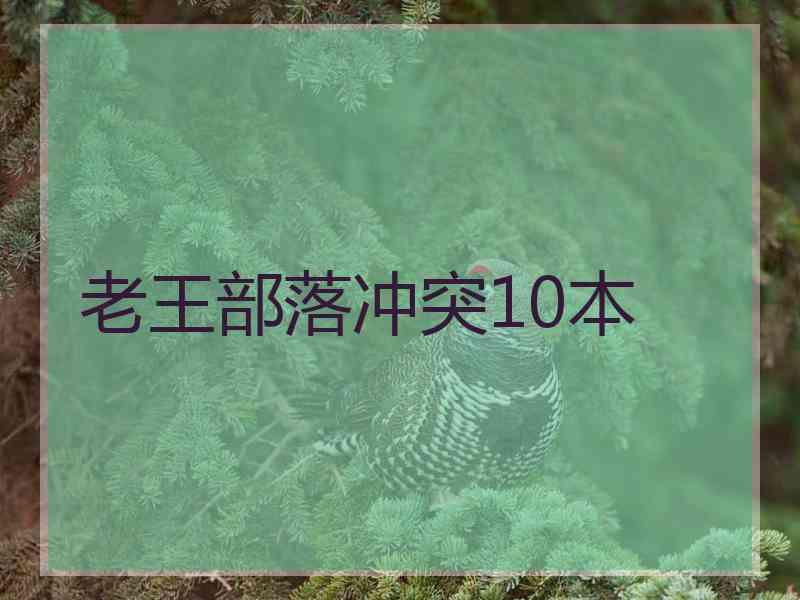 老王部落冲突10本