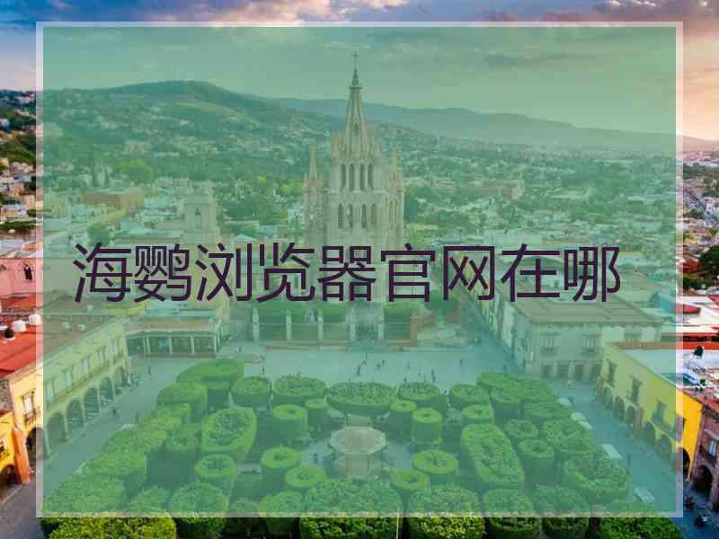 海鹦浏览器官网在哪