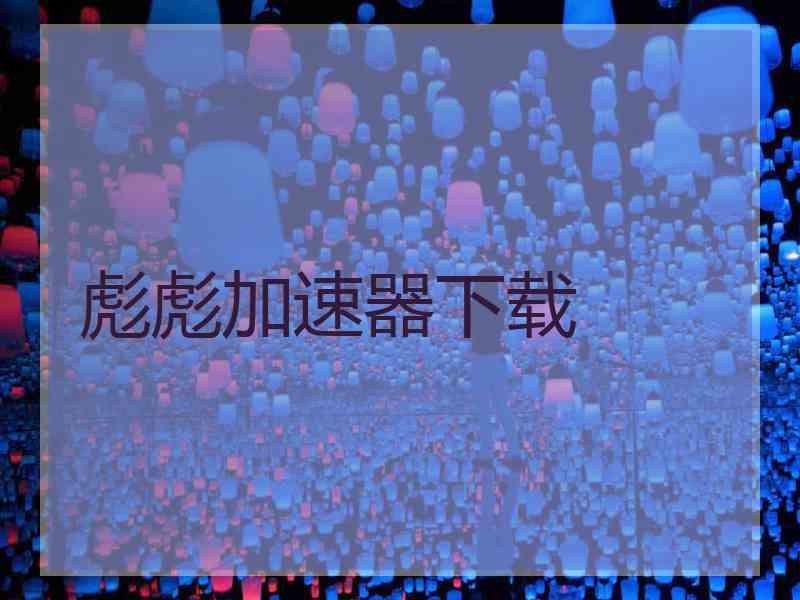 彪彪加速器下载